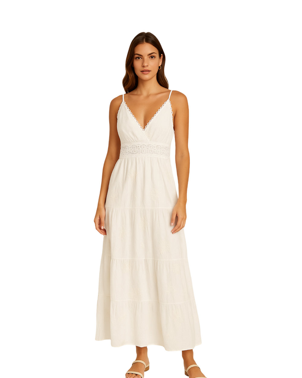 Rochie albă de vară 