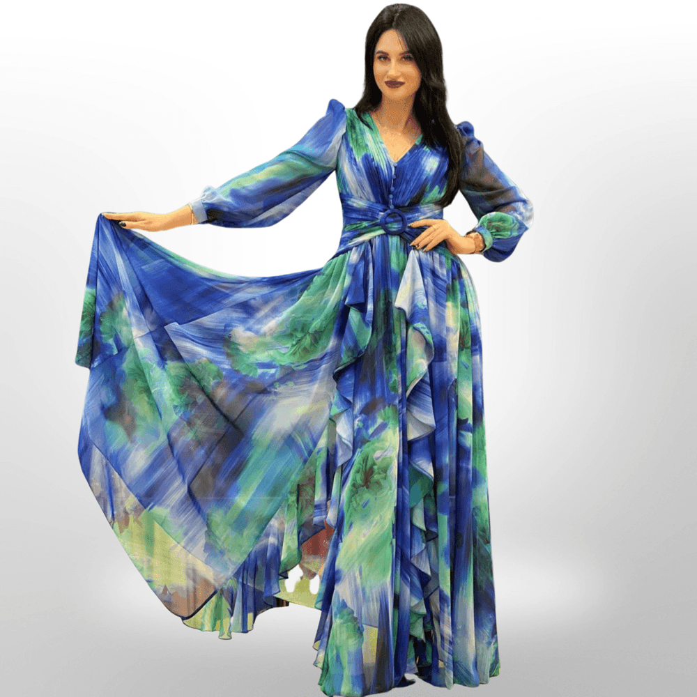 Rochie magic blue - Any moda shop